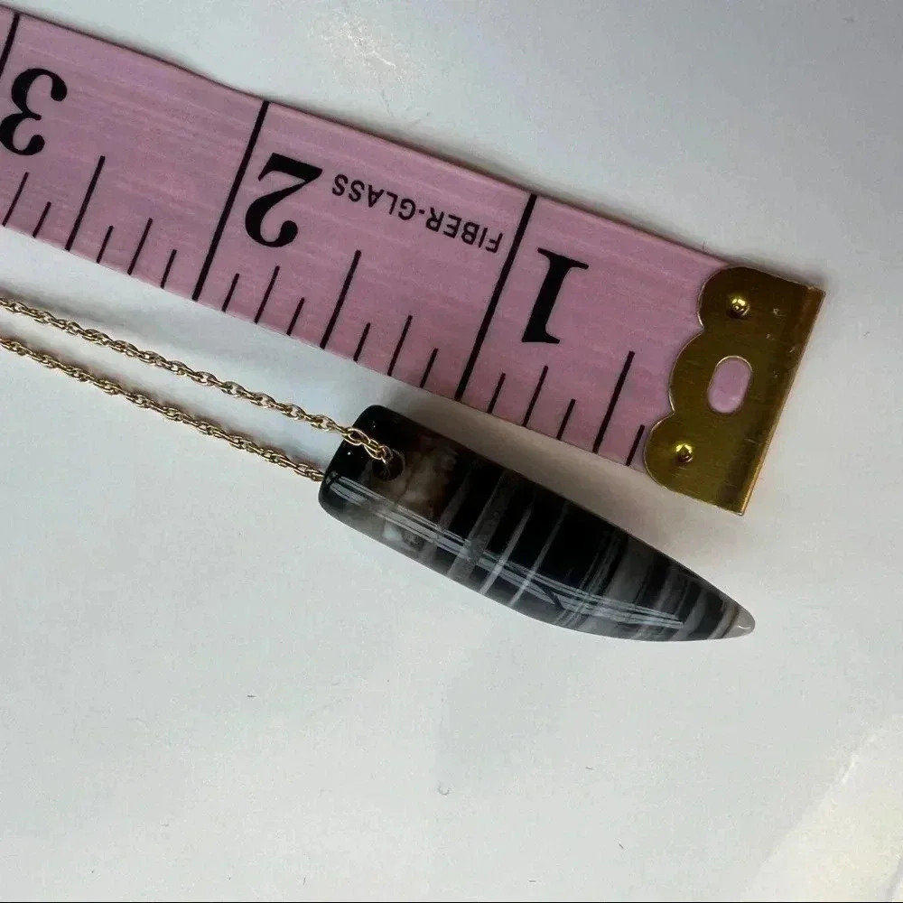 Brown Horn Necklace - Picture 6 of 8